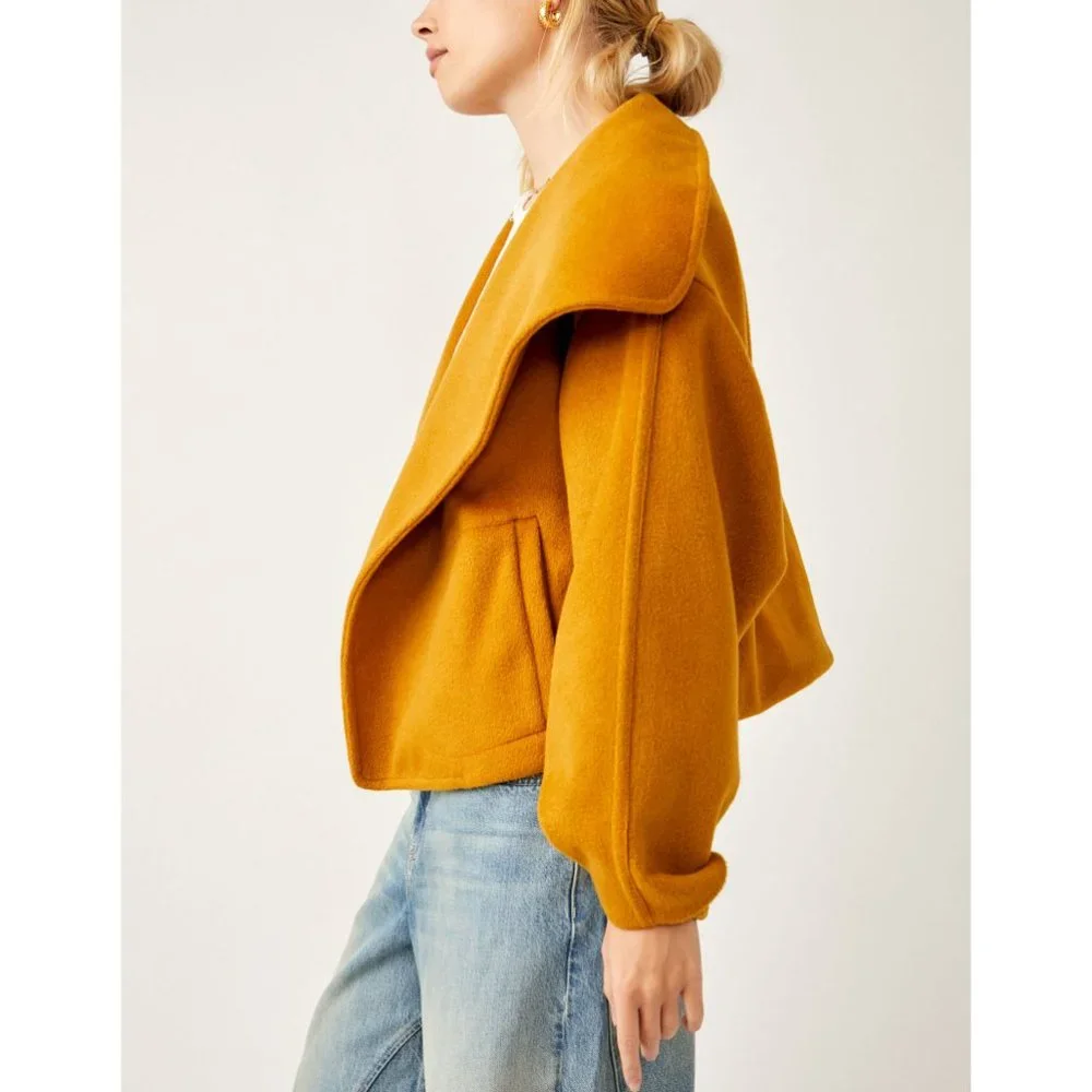 🎉LAST CHANCE🎉 FREE PEOPLE Mina Jacket / Narcissus - Picture 3 of 6